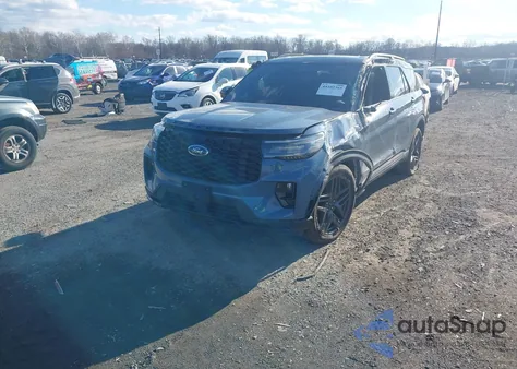 2025 Ford Explorer St-Line из США, поврежденный, VIN 1FMUK8KH4SGA39631